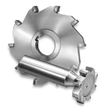 Carbide tipped milling cutters and slitting saws